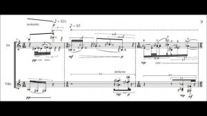 Ferneyhough - Renvoi/Shards (2008) (with score)