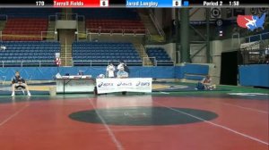 Fargo 2012 170 Round 4: Terrell Fields (Pennsylvania) vs. Jared Langley (Kansas)