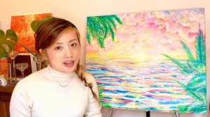 Remi's Art Vlog #2【絵画紹介&美容サロン紹介】”光へ” #アート紹介 #絵画紹介 #原画販売 #絵画展示