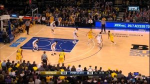 Michigan vs. Penn State @MSG 1-30-16 Highlights