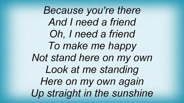 Tina Cousins - Wonderful Life Lyrics