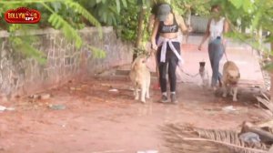 Gabriella Demetriades With Her Doggy Spotted At Carter Road