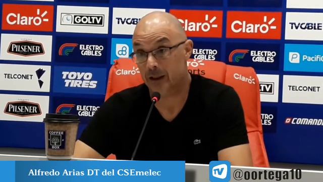 Alfredo Arias DT del CSE sobre Estefano Arango