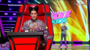 Audiciones a ciegas de la voz kids México 2022 - MIGUE PAREDES