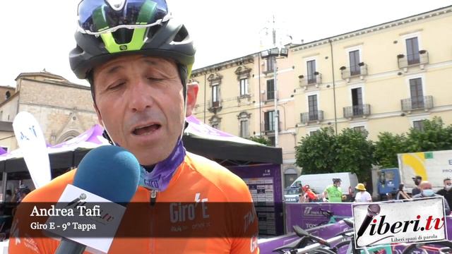 Giro E 2021 - Intervista ad Andrea Tafi - Tappa 9 смотреть онлайн