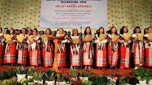 Welcome song on Moyon Naga Christian Pre-centennial celebration 27th- 28th January 2020 by Penachin