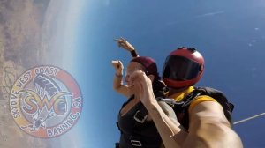 Debi Nevill's cool adventure at Skydive West Coast