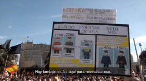 Albert Rivera en la Manifestación de Jusapol en #20EBarcelona