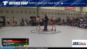 Mat 1 113 Cody Goebel Wisconsin Vs ELIJAH PAULSON Minnesota Red