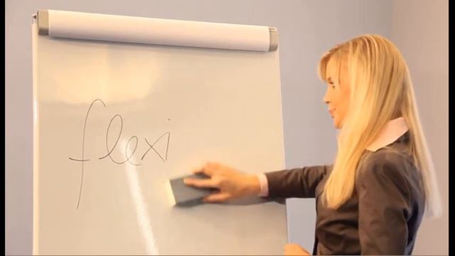 Magnetoplan 12270F13 de Luxe Flipchart mobil, mit Rollen, mit Seitenarmen смотреть онлайн