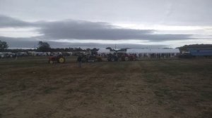 Ackworth annual vintage rally 2019. field Marshall and nuffield tractor pull