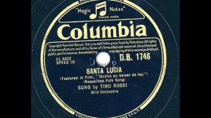 TINO ROSSI - SANTA LUCIA