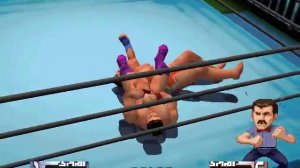 Virtual Pro Wrestling 2 Takada's Armbar