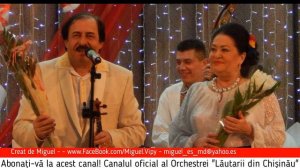 Orchestra Lautarii din Chisinau & Lidia Bejenaru Botgros - Un buchet de melodii superb - In MEMORIA