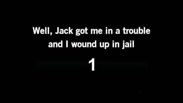 Jon Pardi   Me And Jack Karaoke