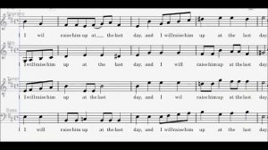 Thomas Tallis - Verily, verily i say unto you (Melodia Basso)