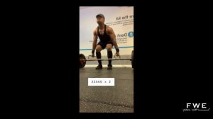 FITNESS WITH EMMANUEL DEADLIFT COMPILATION 1