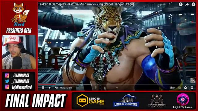 TEKKEN 8 BETA TEST REACT смотреть онлайн