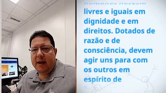 Andre Rolim, Brazil, reading article 1 of the Universal Declaration of Human Rights смотреть онлайн