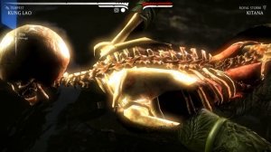 Mortal Kombat XL - All Fatalities & X-Rays on Reptilian Kitana Costume Mod 4K Ultra HD Gameplay Mod