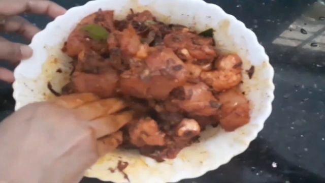 Restaurant Style Homemade chicken chukka in malayalam 