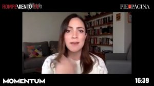 Las periodistas: Daniela Pastrana, Jésica Zermeño y Luisa Cantú / MOMENTUM