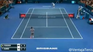 Roger Federer vs Tobias Kamke 2016