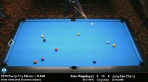 Alex Pagulayan vs Jung Lin Chang - 9-Ball - 2019 Derby City Classic