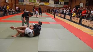 Limburg open no-gi absolute semi-finale Peter Cox vs Reinier de Ridder