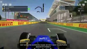 F1 2016 Android gameplay using sauber f1 team as Felipe Nasr in interlagos (Brazilian grandprix).