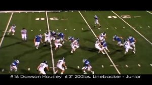 Dawson Housley-2010 Football Highlights