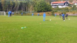 Trening 3, pasningsøvelse