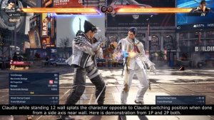 Tekken 8 Glitch - Claudio wall splat issue #tekken8 #claudioserafino