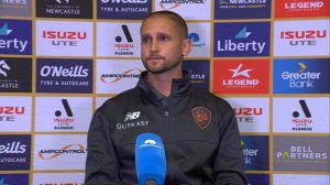 Ben Cahn | Press Conference | Newcastle Jets v Brisbane Roar