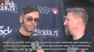 DE (Ru subs) OOMPH! Okkultes Blut im Stuhl in Wacken Open Air Festival 2015-07-31