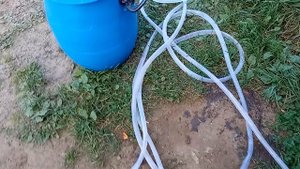 Абиссинская скважина в гараже.