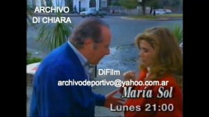 DiFilm - Promo Telenovela "María sol" con Flavia Palmiero y Darío Vittori (1993)