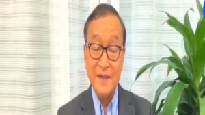 Sam Rainsy talks about family Hun Sen