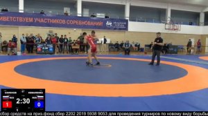 ЧСФО2021 67кг Семенов vs Коваленко