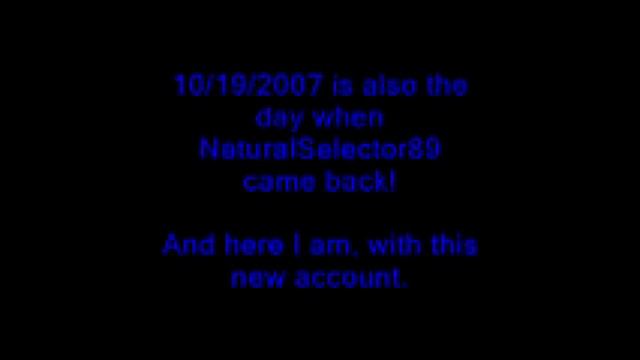 NaturalSelector89 is Back смотреть онлайн