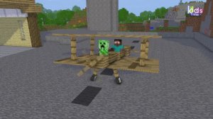 Анимация Майнкрафт! Школа монстров.  Minecraft Animation