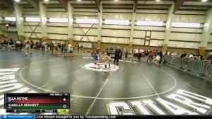 70 Lbs Round 2 - Ella Heyne, MT Vs Isabella Bennett, WY 650a