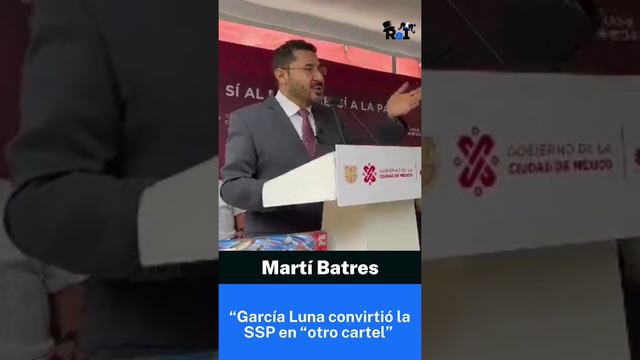 #MartíBatres da su dura opinión sobre la seguridad durante el sexenio de #FelipeCalderón. 👮♀️🪖🗣️