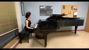 Eleonora Apostolidi plays Alberto Ginastera Piano Sonata Op. 22 No. 1