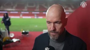 Erik ten Hag & Christian Eriksen Reaction To Forest Defeat