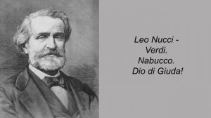 Leo Nucci - Verdi. Nabucco. Dio di Giuda!