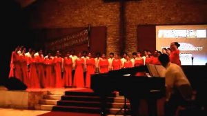 The UP Manila Chorale sings "Nais Ko" composed by Ryan Cayabyab