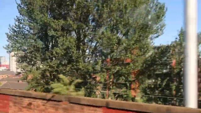 Metrolink,  Pomona to Deansgate/Castlefield, in the outskirts of Manchester/Salford