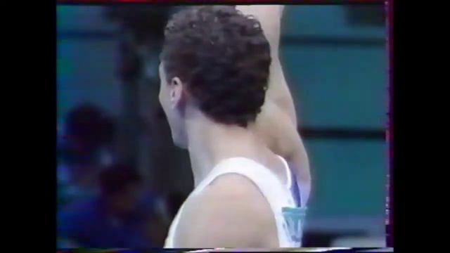 1996 Atlanta - Gymnastique finale sol hommes Ioannis Melissanidis
