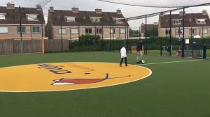 Daan Spithoven, Panna skills oefenen met Panna Koning Stojan Visser van Pelota Events